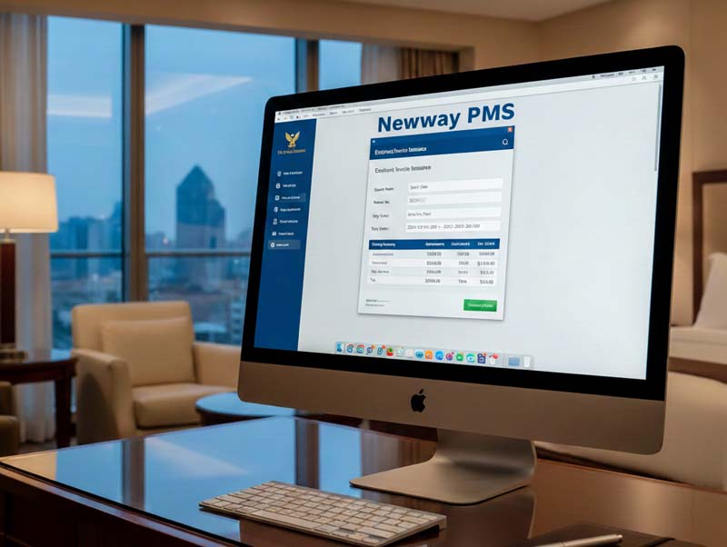 Phần mềm quản lý khách sạn Newway PMS tích hợp hóa đơn điện tử từ máy tính tiền